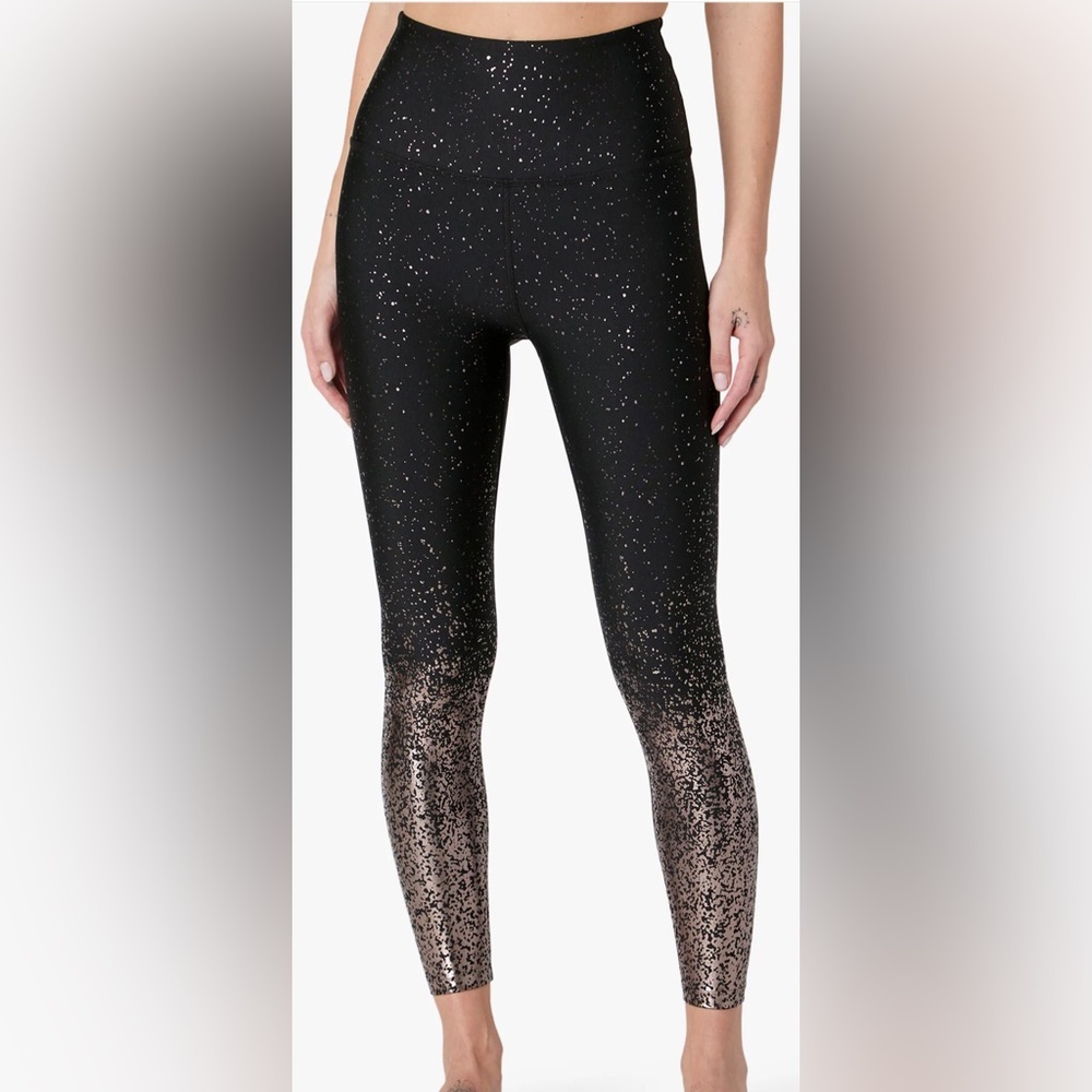 Beyond Yoga Alloy Ombré gunmetal speckle on black